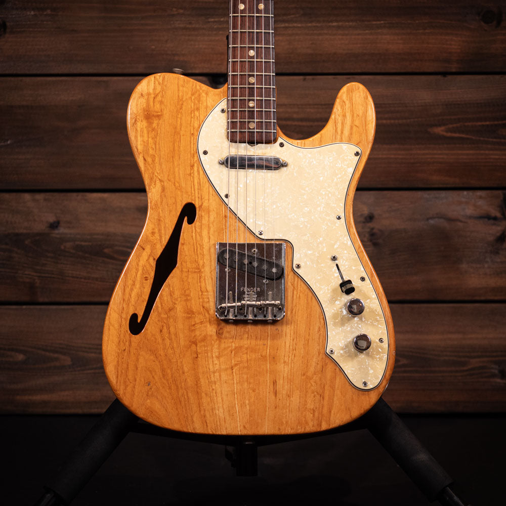 ギター Fender telecaster 1968 Fender Telecaster Thinline - Natural – Guitars In The Attic
