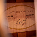 2002 Taylor 510 LTD Limited Edition - Natural