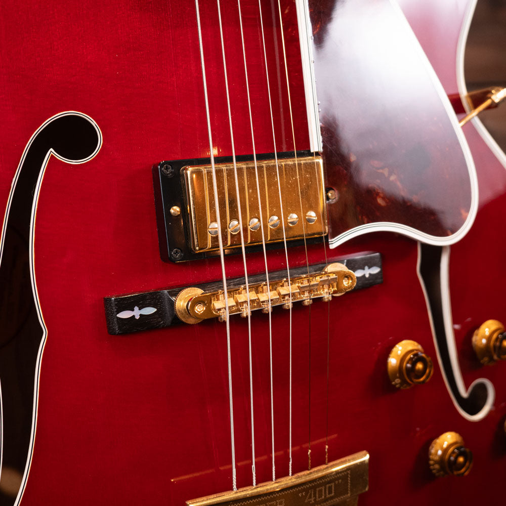 2004 Gibson Custom Shop Super 400 CES Art & Historic - Wine Red