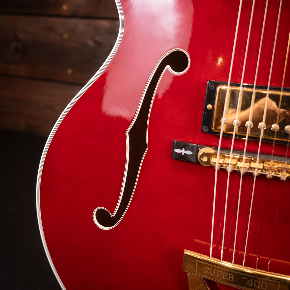 2004 Gibson Custom Shop Super 400 CES Art & Historic - Wine Red