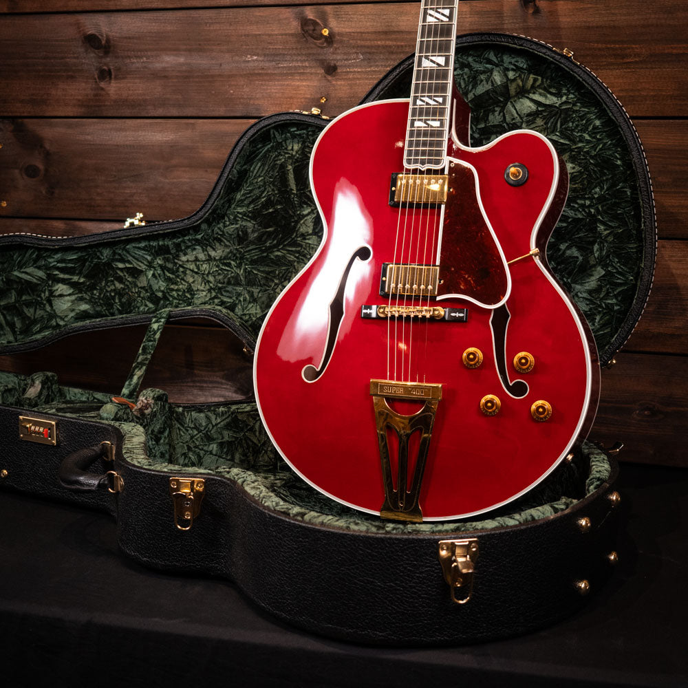 2004 Gibson Custom Shop Super 400 CES Art & Historic - Wine Red