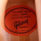 2006 Gibson Custom Shop J-45 Flame Maple Limited Edition