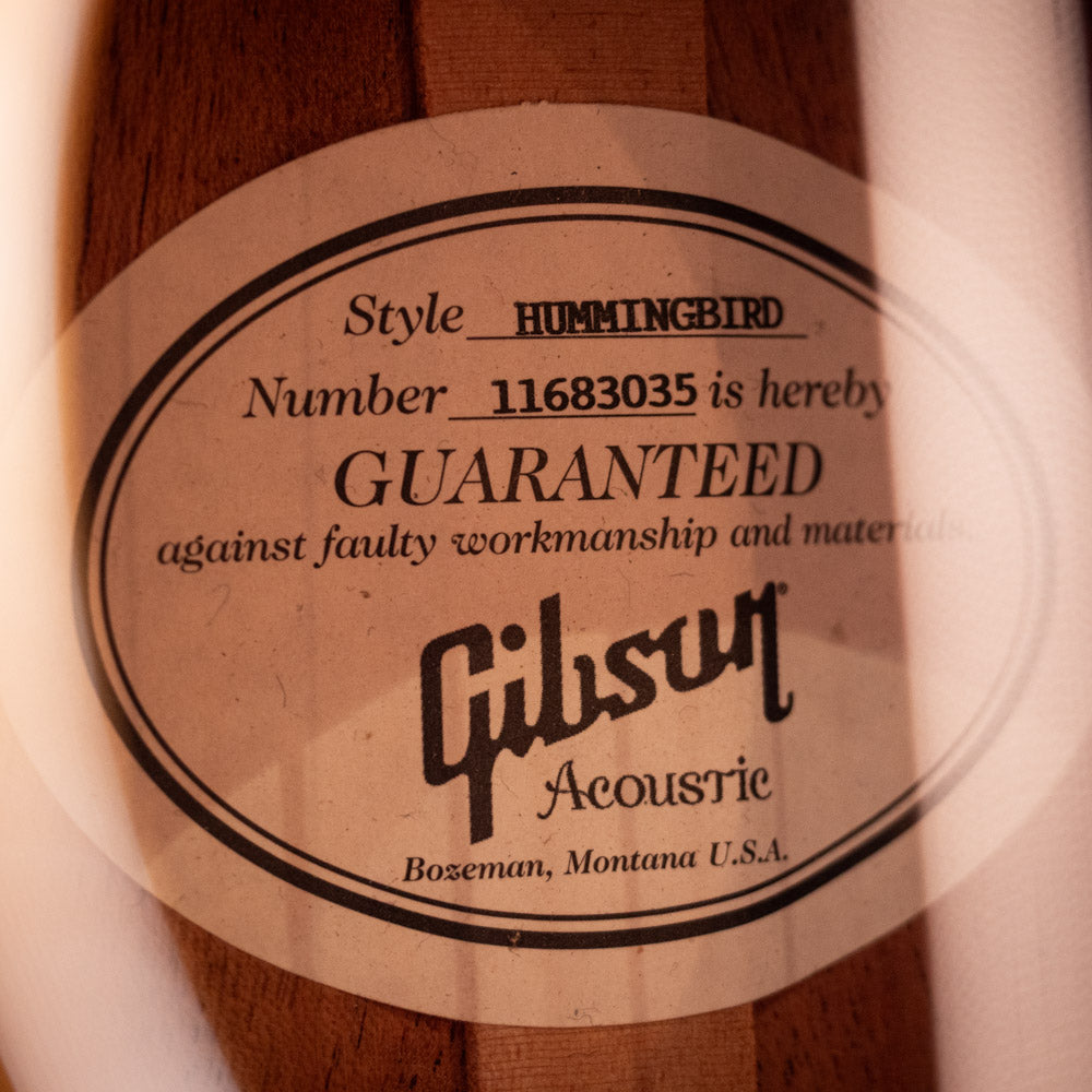 2013 Gibson Hummingbird Standard – Heritage Cherry Sunburst