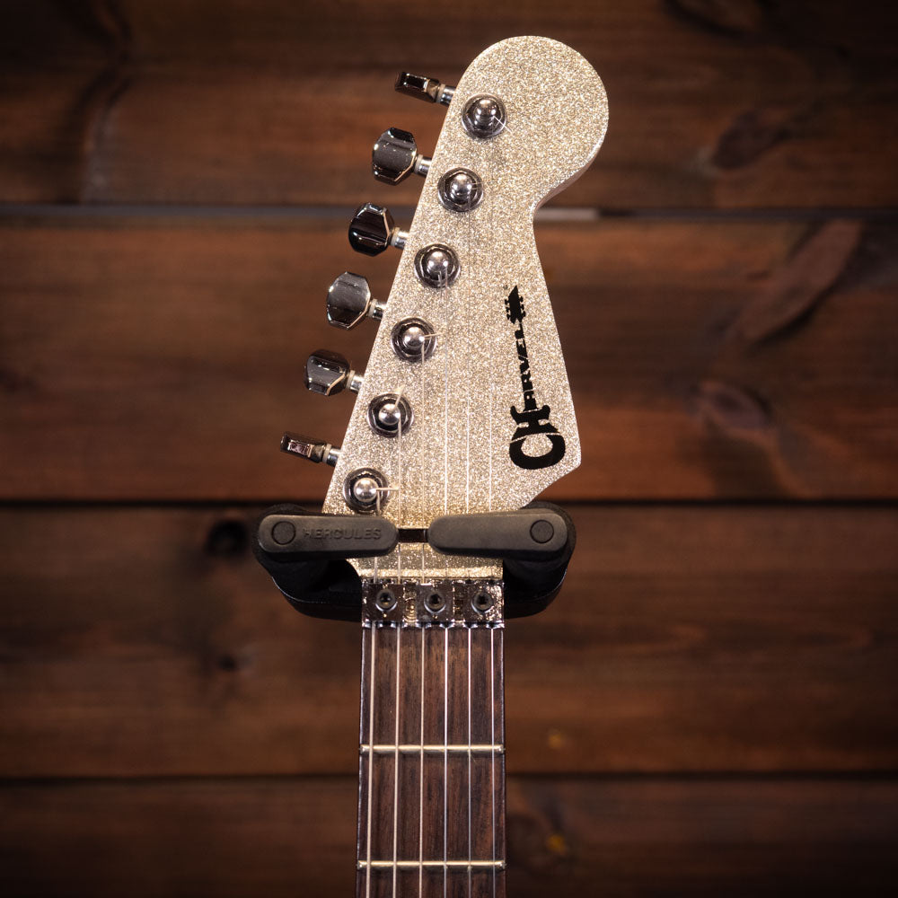 2014 Charvel Super Stock SD1 FR - Silver Sparkle