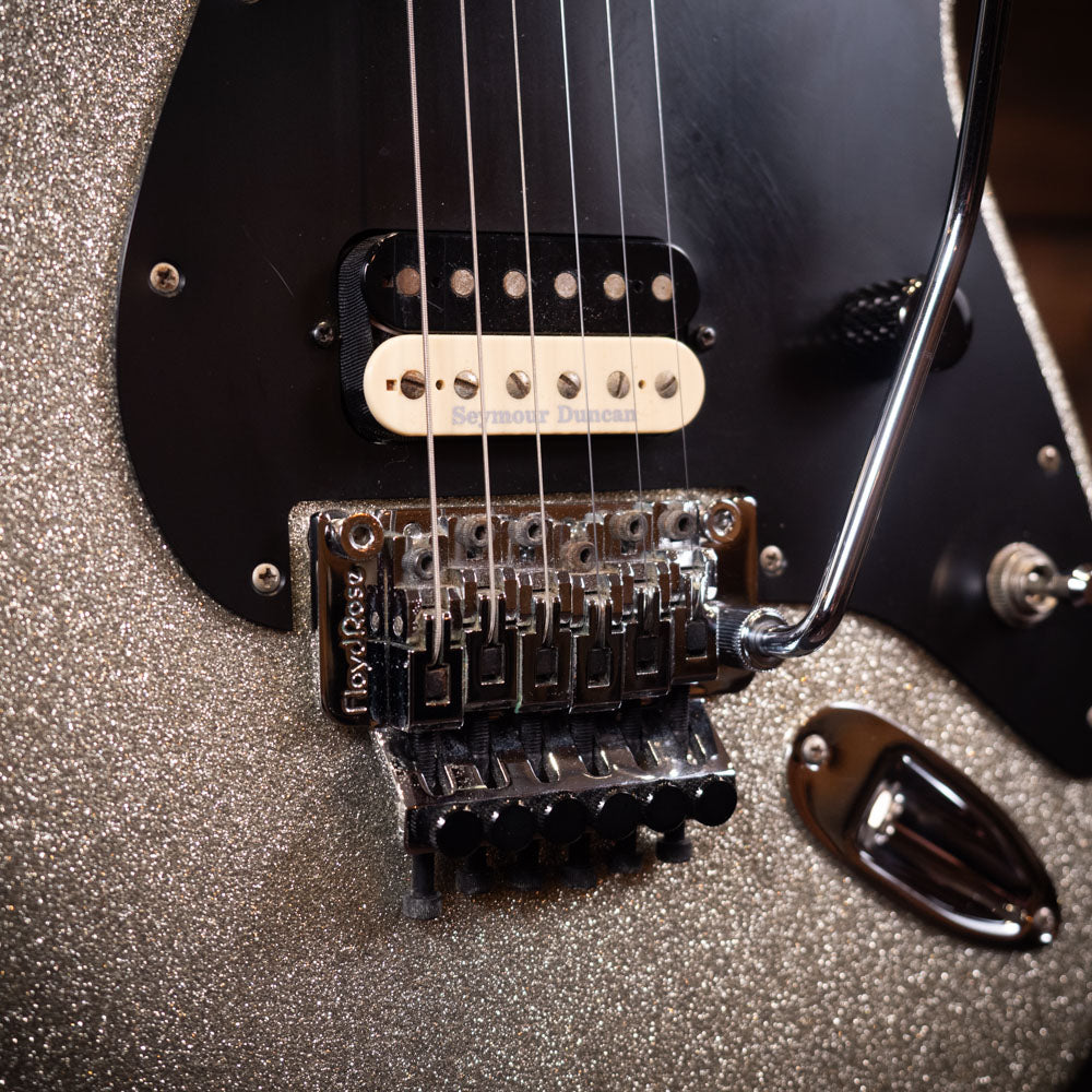 2014 Charvel Super Stock SD1 FR - Silver Sparkle
