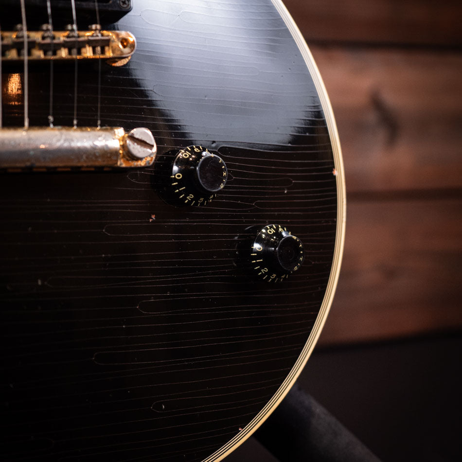 2016 Gibson True Historic '1957' Les Paul Custom 'Black Beauty' - Aged Ebony (1 of 2 Custom Order)