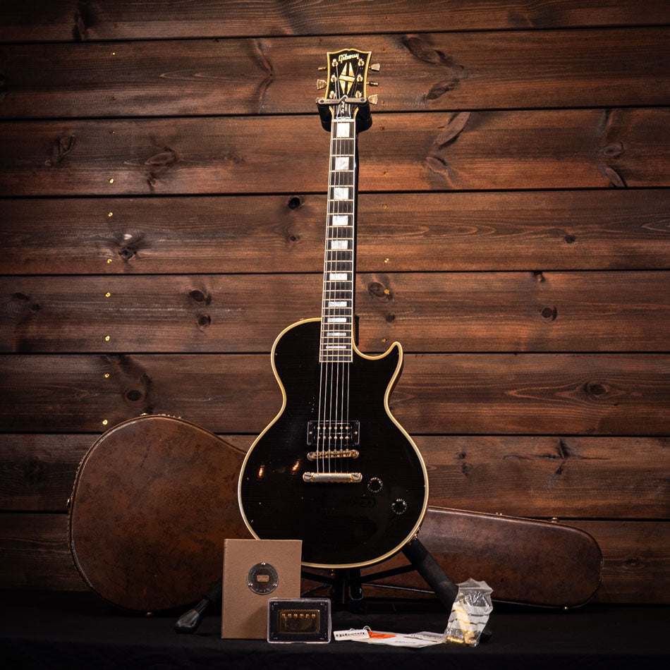 2016 Gibson True Historic '1957' Les Paul Custom 'Black Beauty' - Aged Ebony (1 of 2 Custom Order)