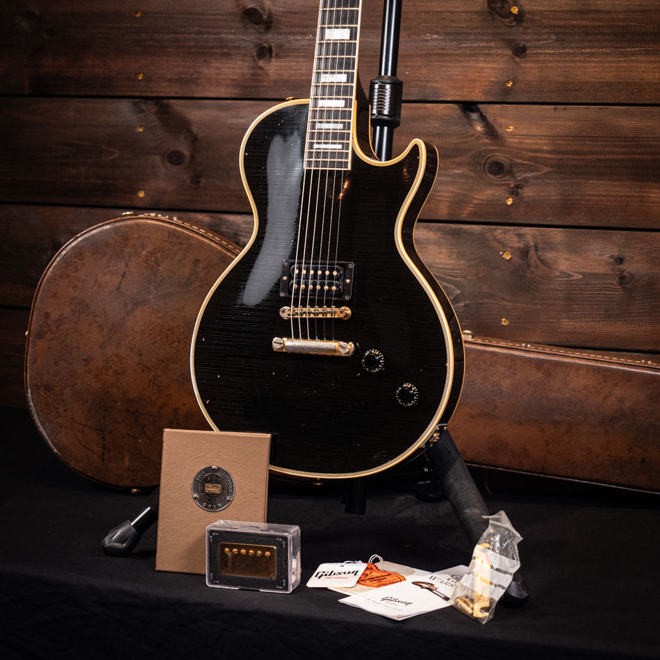 2016 Gibson True Historic '1957' Les Paul Custom 'Black Beauty' - Aged Ebony (1 of 2 Custom Order)