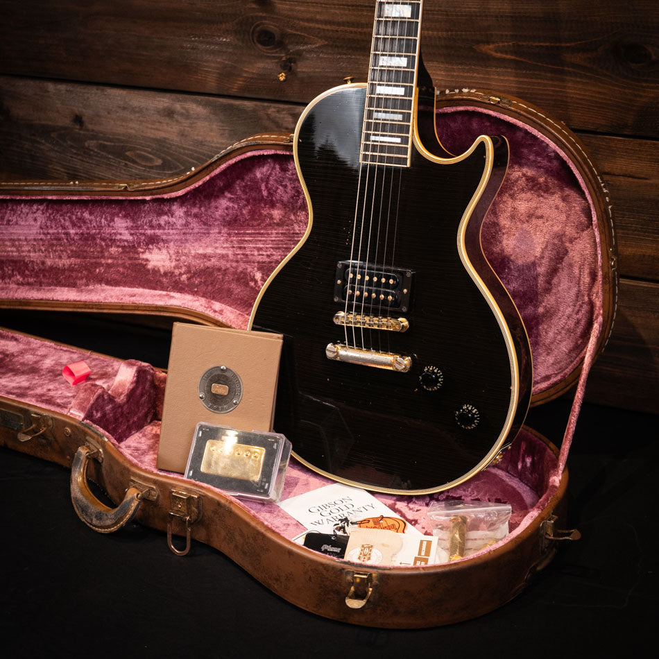 2016 Gibson True Historic '1957' Les Paul Custom 'Black Beauty' - Aged Ebony (1 of 2 Custom Order)