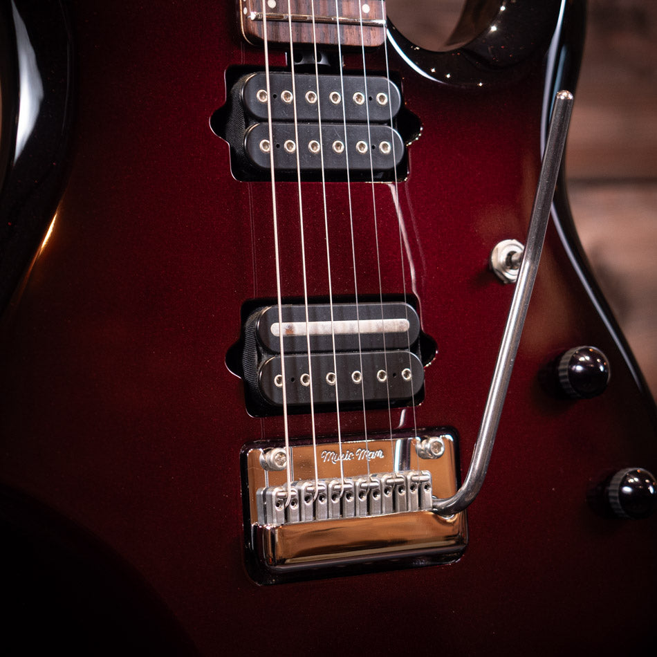 2017 Music Man JP6 John Petrucci Signature – Pearl Redburst