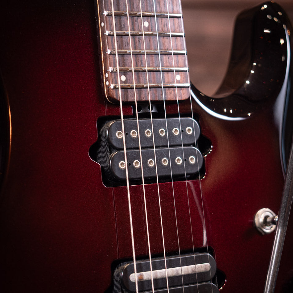 2017 Music Man JP6 John Petrucci Signature – Pearl Redburst