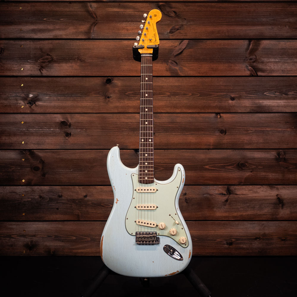 2019 Fender Custom Shop '60 Stratocaster Relic - Aged Daphne Blue