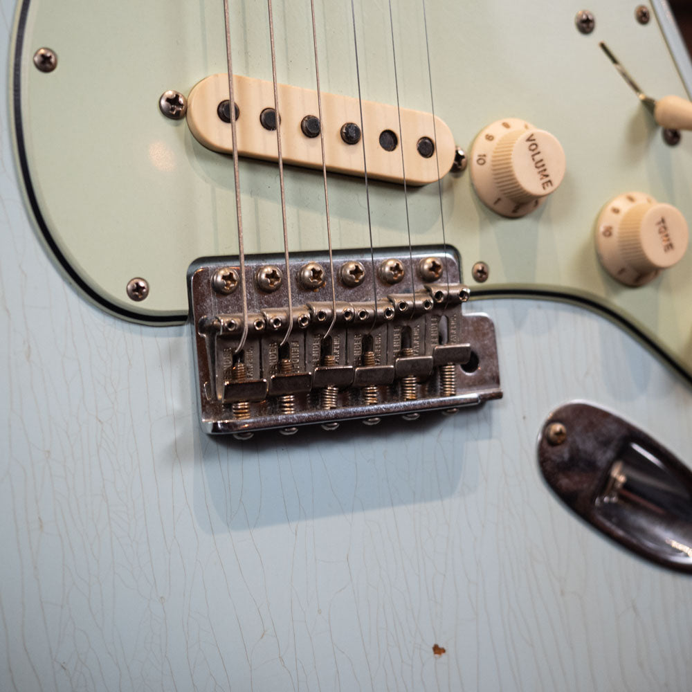 2019 Fender Custom Shop '60 Stratocaster Relic - Aged Daphne Blue
