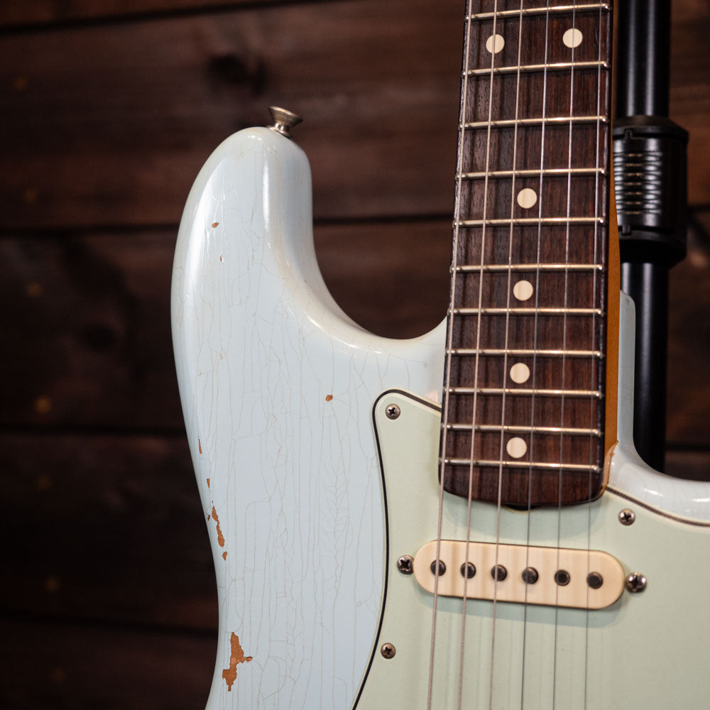 2019 Fender Custom Shop '60 Stratocaster Relic - Aged Daphne Blue
