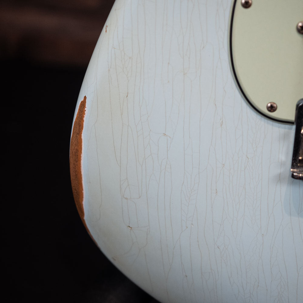 2019 Fender Custom Shop '60 Stratocaster Relic - Aged Daphne Blue