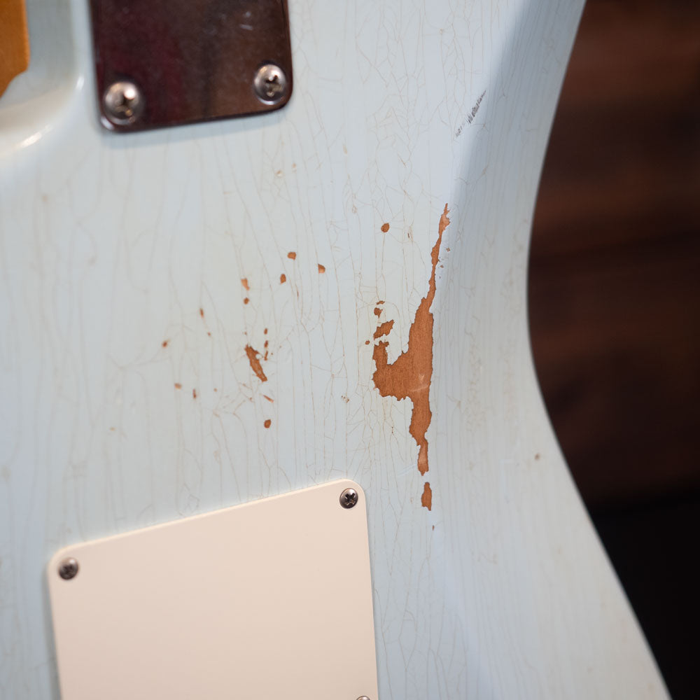 2019 Fender Custom Shop '60 Stratocaster Relic - Aged Daphne Blue
