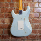 2019 Fender Custom Shop '60 Stratocaster Relic - Aged Daphne Blue