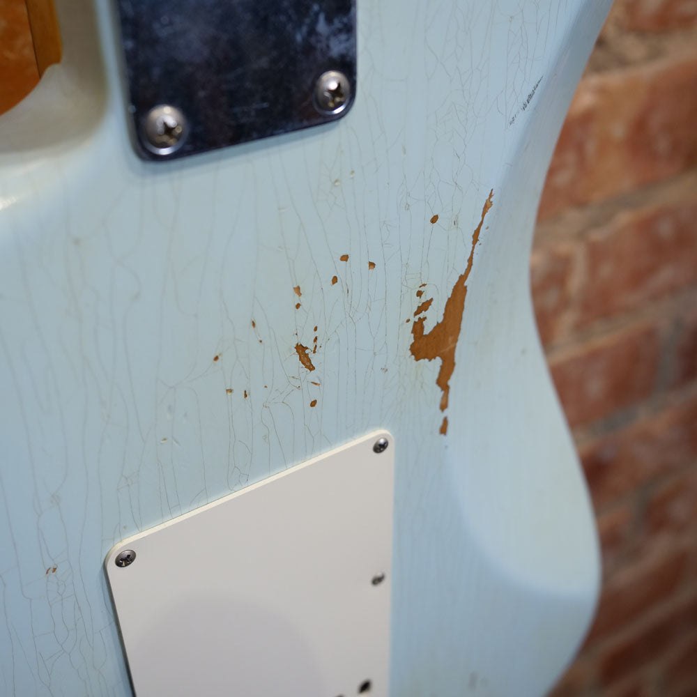 2019 Fender Custom Shop '60 Stratocaster Relic - Aged Daphne Blue