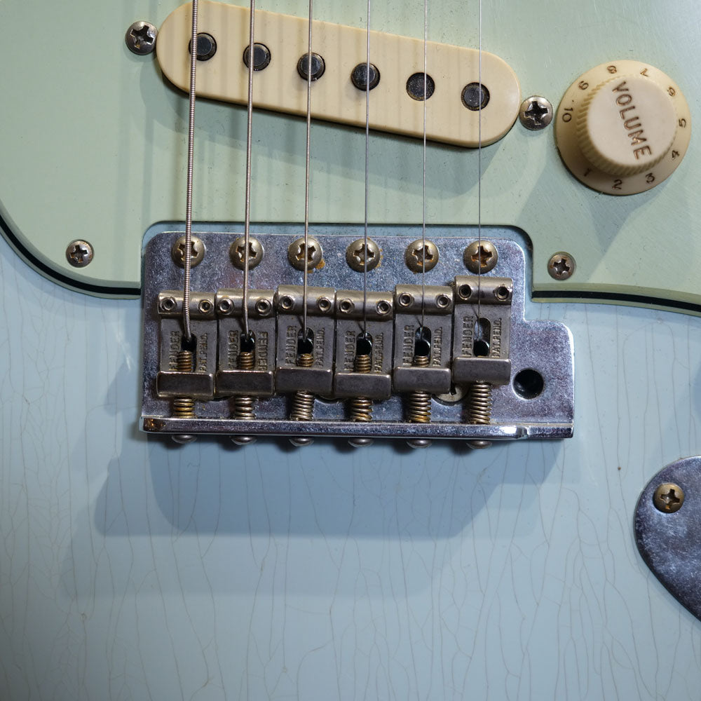 2019 Fender Custom Shop '60 Stratocaster Relic - Aged Daphne Blue