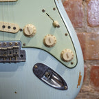 2019 Fender Custom Shop '60 Stratocaster Relic - Aged Daphne Blue