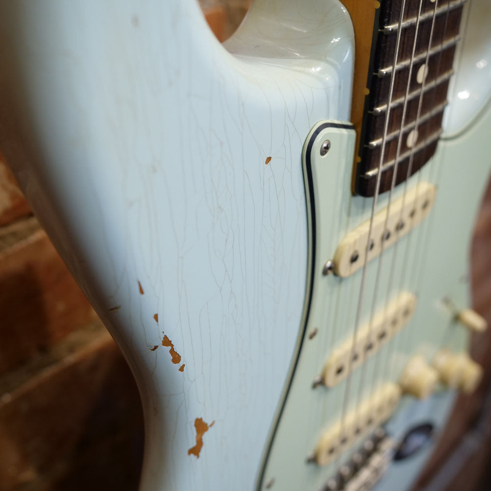 2019 Fender Custom Shop '60 Stratocaster Relic - Aged Daphne Blue