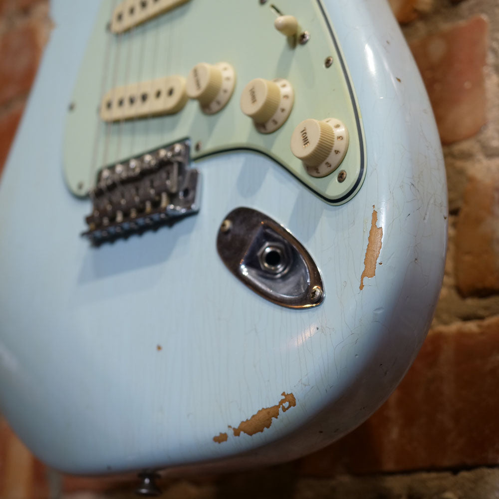 2019 Fender Custom Shop '60 Stratocaster Relic - Aged Daphne Blue