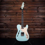 2019 Fender Limited Edition Two-Tone Telecaster Thinline - Daphne Blue