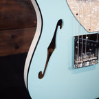 2019 Fender Limited Edition Two-Tone Telecaster Thinline - Daphne Blue