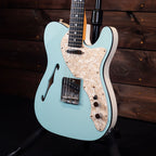 2019 Fender Limited Edition Two-Tone Telecaster Thinline - Daphne Blue