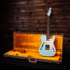 2019 Fender Limited Edition Two-Tone Telecaster Thinline - Daphne Blue