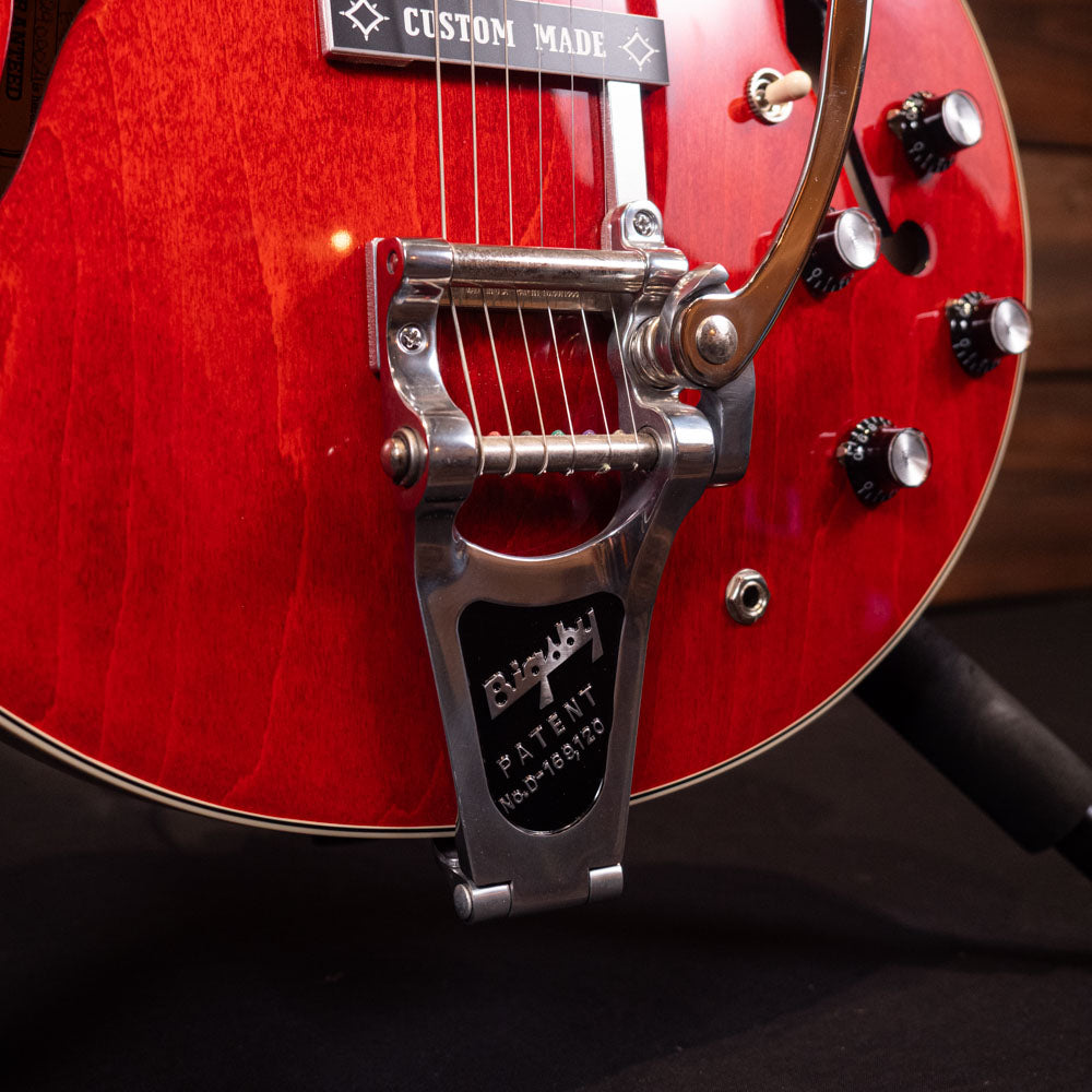 2021 Gibson ES-345 Figured (Reversible Bigsby & Vibramate Mod) – Cherry Red