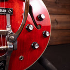 2021 Gibson ES-345 Figured (Reversible Bigsby & Vibramate Mod) – Cherry Red