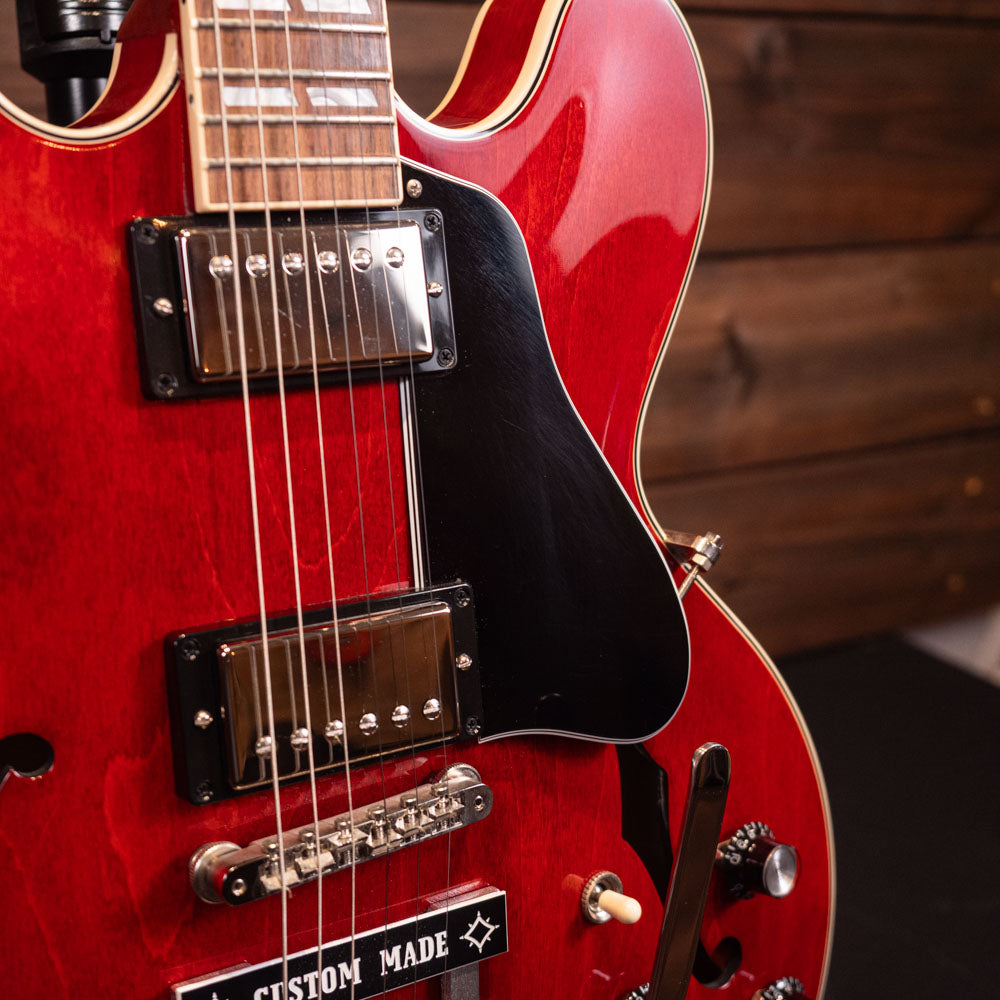2021 Gibson ES-345 Figured (Reversible Bigsby & Vibramate Mod) – Cherry Red