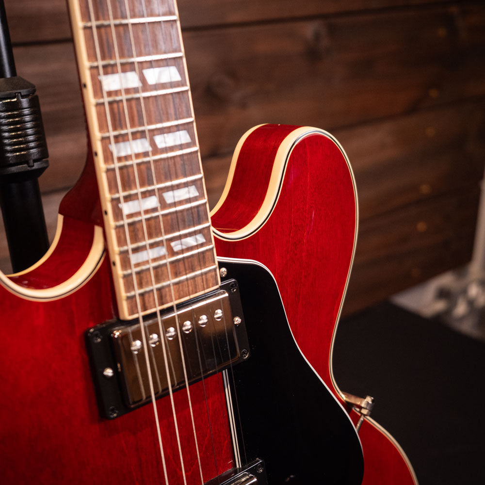2021 Gibson ES-345 Figured (Reversible Bigsby & Vibramate Mod) – Cherry Red