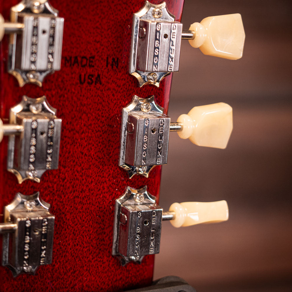 2021 Gibson ES-345 Figured (Reversible Bigsby & Vibramate Mod) – Cherry Red