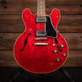2022 Gibson Custom Murphy Lab '1961' ES-335 Reissue - Ultra Light Aged Cherry Red