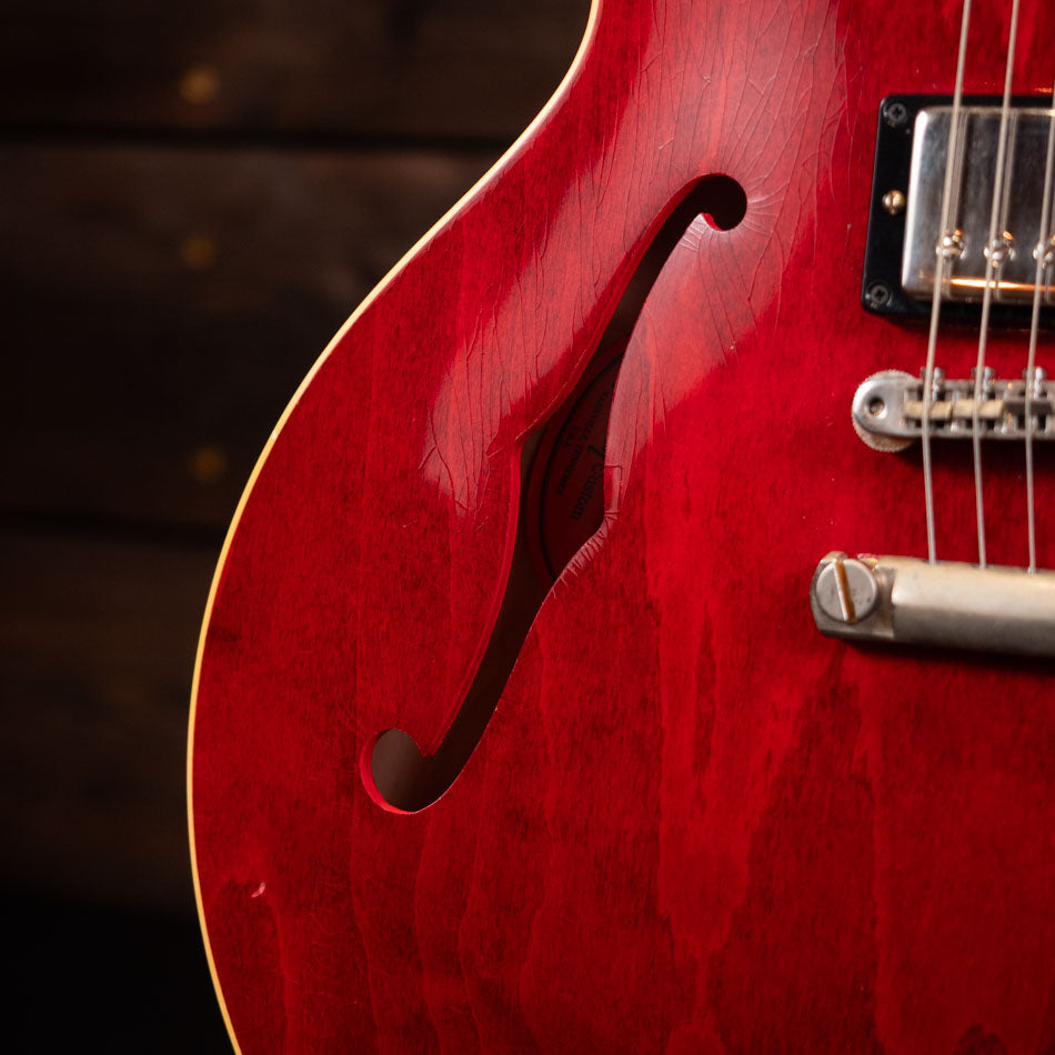 2022 Gibson Custom Murphy Lab '1961' ES-335 Reissue - Ultra Light Aged Cherry Red