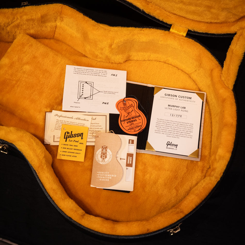 2022 Gibson Custom Murphy Lab '1961' ES-335 Reissue - Ultra Light Aged Cherry Red