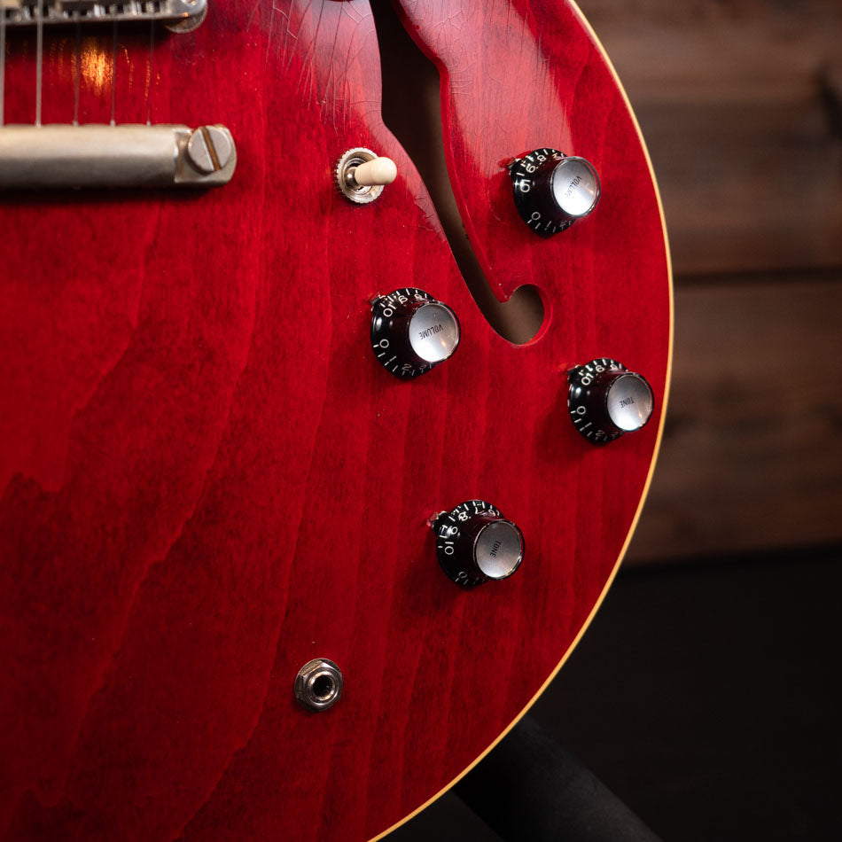 2022 Gibson Custom Murphy Lab '1961' ES-335 Reissue - Ultra Light Aged Cherry Red