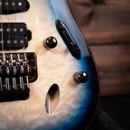 2023 Ibanez JIVAJR Nita Strauss Signature - Deep Sea Blonde