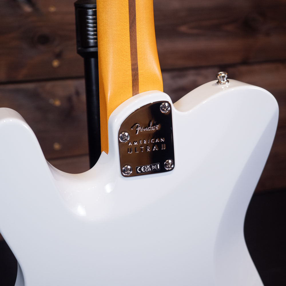 2025 Fender American Ultra II Telecaster - Avalanche White