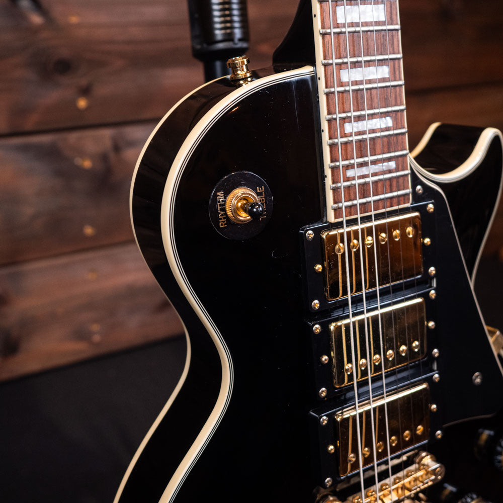 2003 Epiphone Les Paul Custom Black Beauty - Ebony
