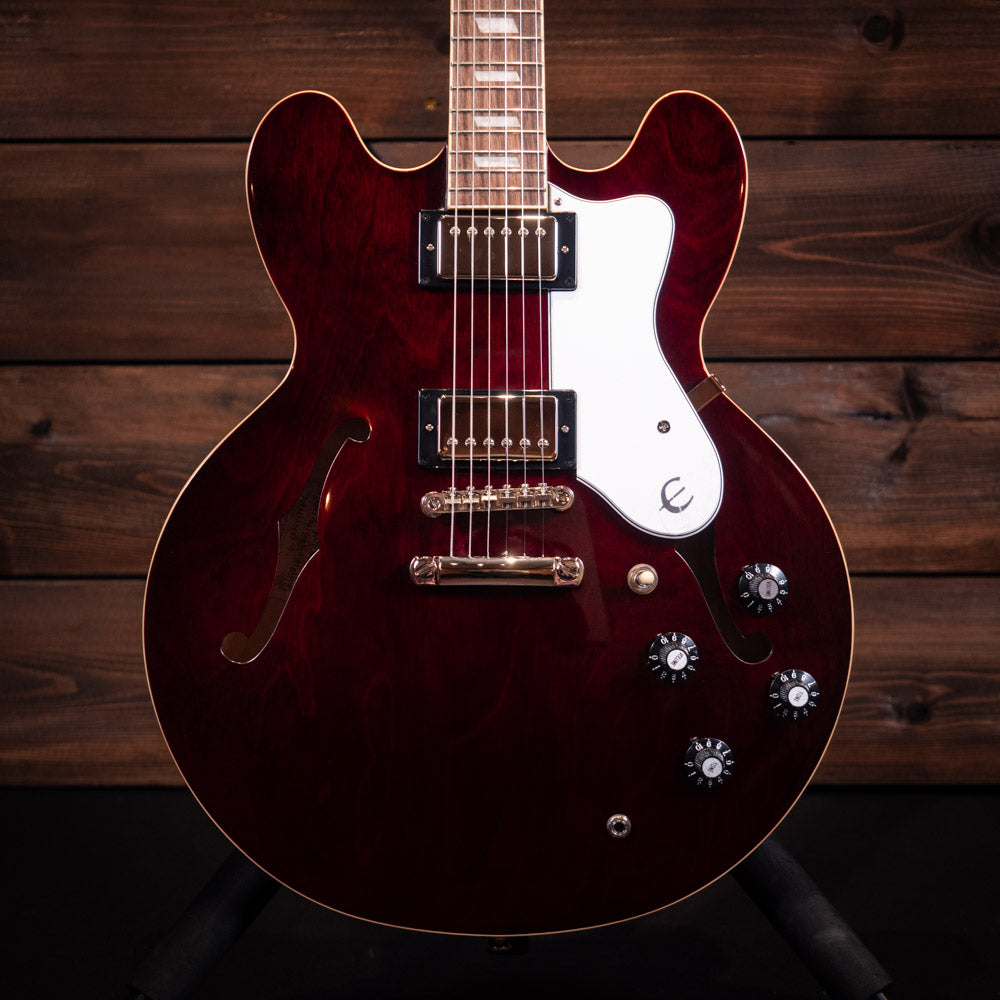 Epiphone Noel Gallagher Riviera - Dark Wine Red – Guitars In The Attic