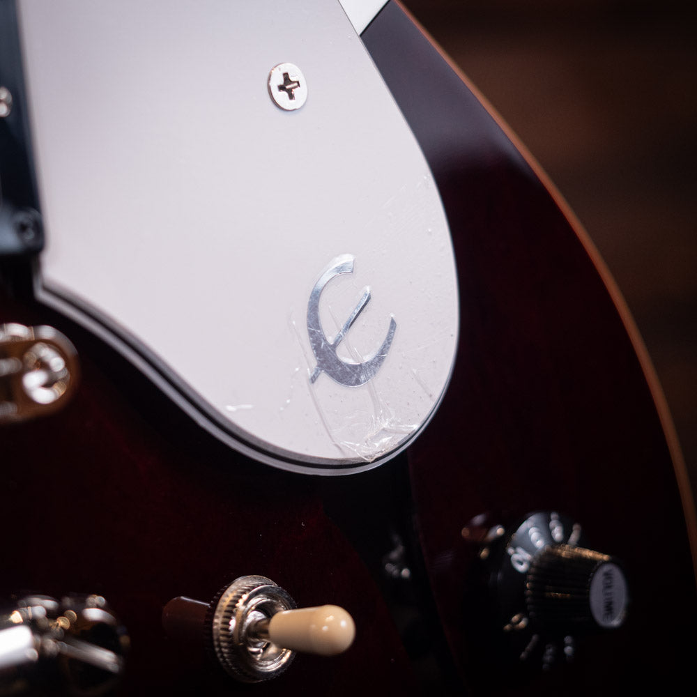 Epiphone Noel Gallagher Riviera - Dark Wine Red
