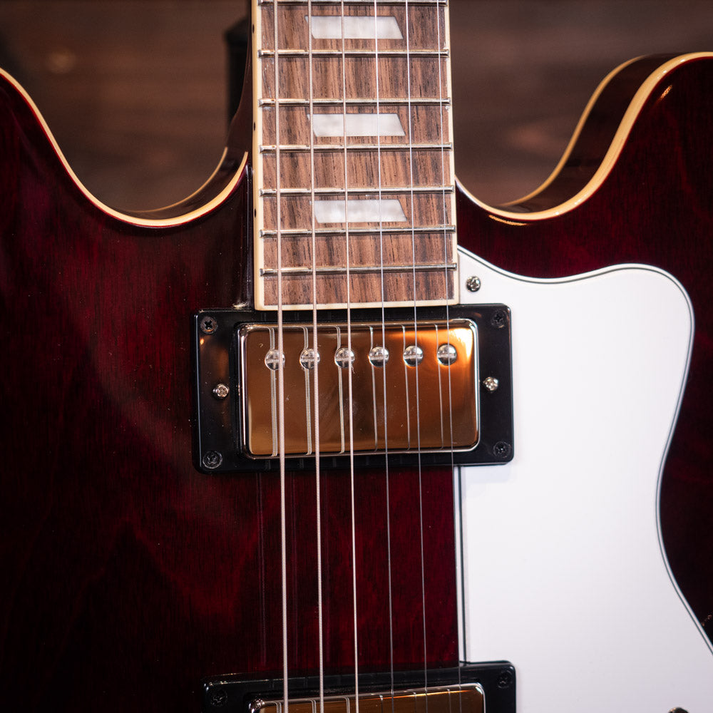 Epiphone Noel Gallagher Riviera - Dark Wine Red