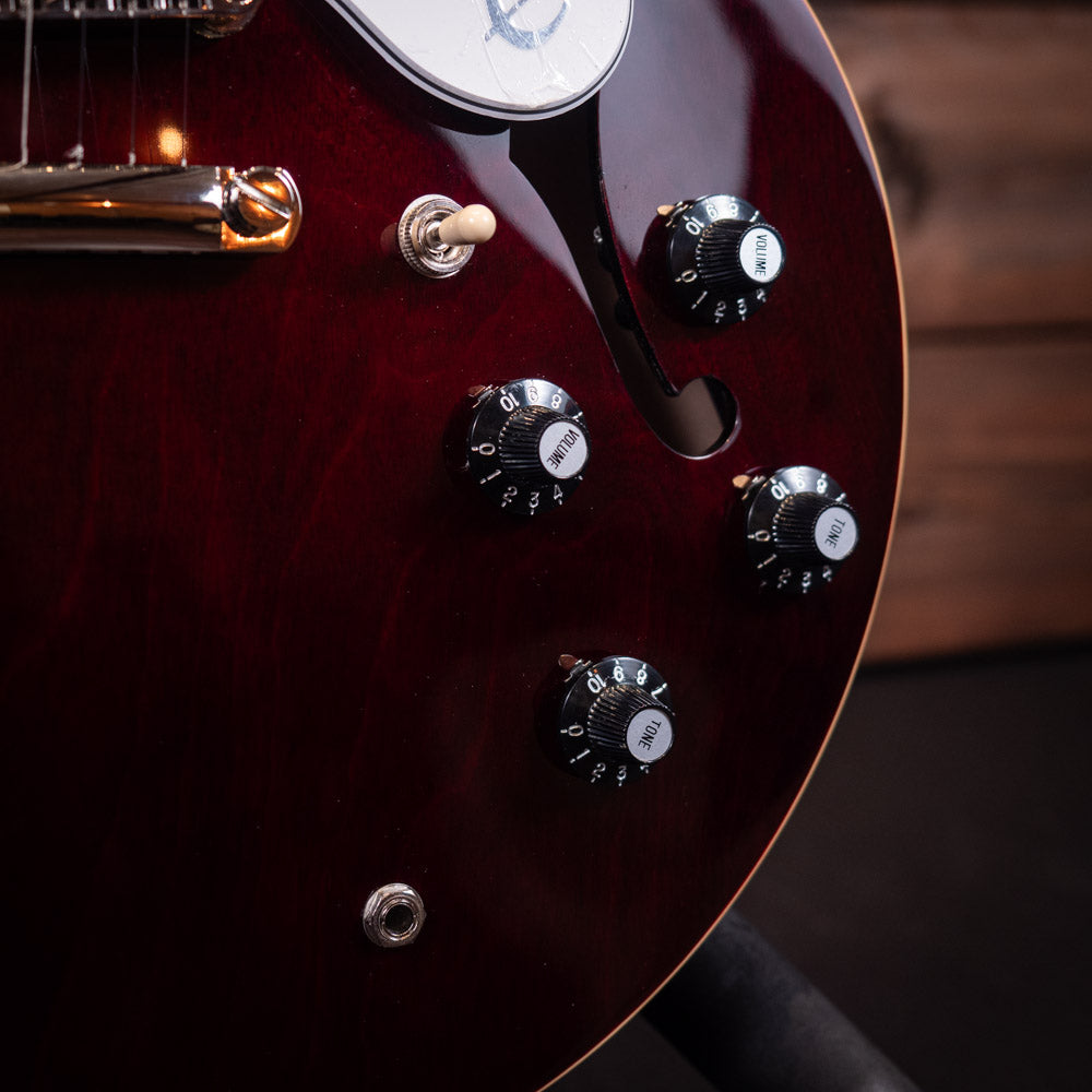 Epiphone Noel Gallagher Riviera - Dark Wine Red