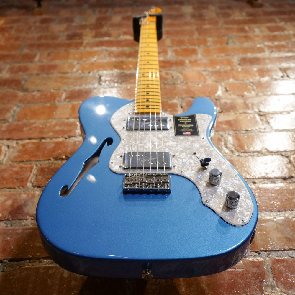 Fender American Vintage II 72' Thinline Telecaster - Lake Placid Blue