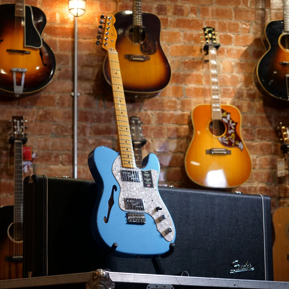Fender American Vintage II 72' Thinline Telecaster - Lake Placid Blue