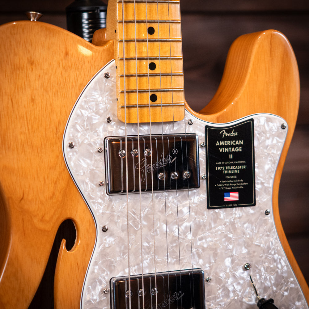 Fender American Vintage II 1972 Telecaster Thinline - Natural