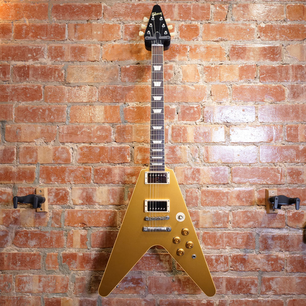 2013 Gibson Custom Shop Flying V - Gold Top